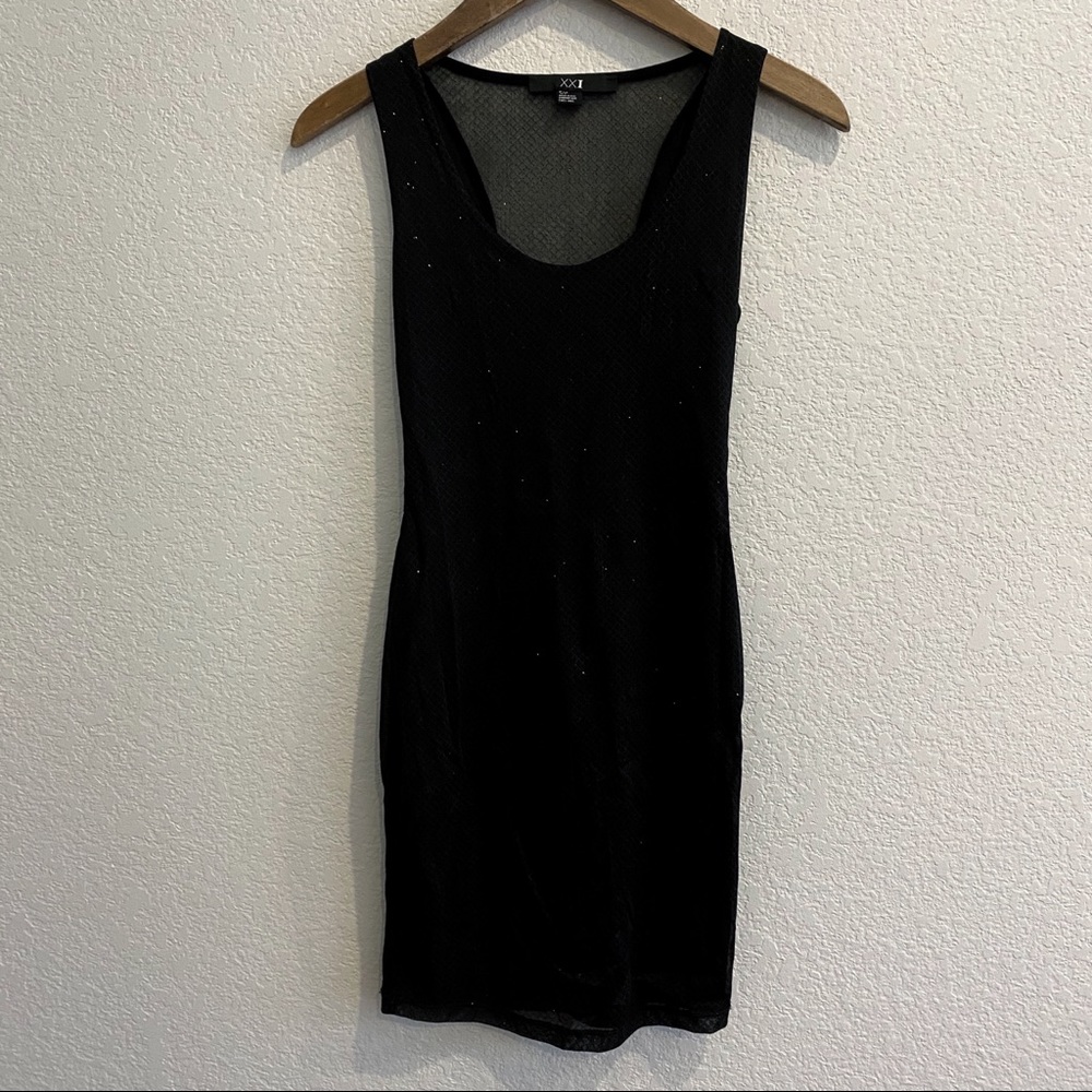Black sparkle dress